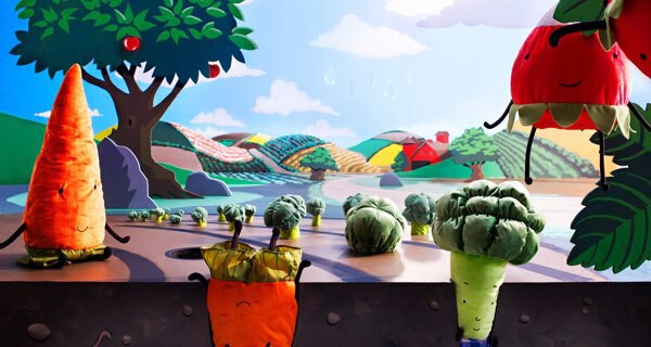 Buch "Die Helden im Gemüsegarten" bei IKEA