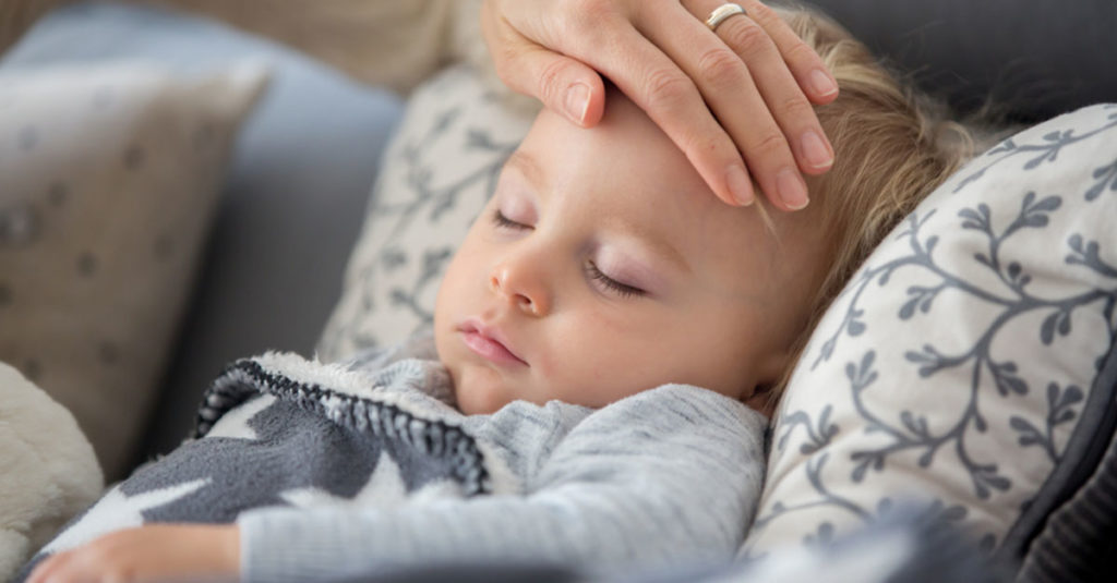 Sommergrippe bei Kindern