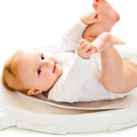 Gewichtszunahme beim Baby