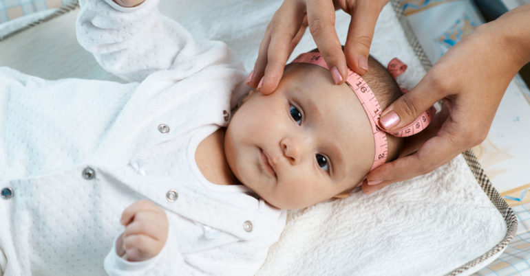 Kopfumfang beim Baby