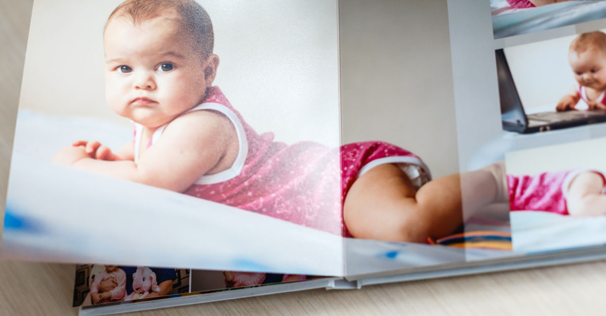 Babyfotobuch: Erinnerungen fürs Leben