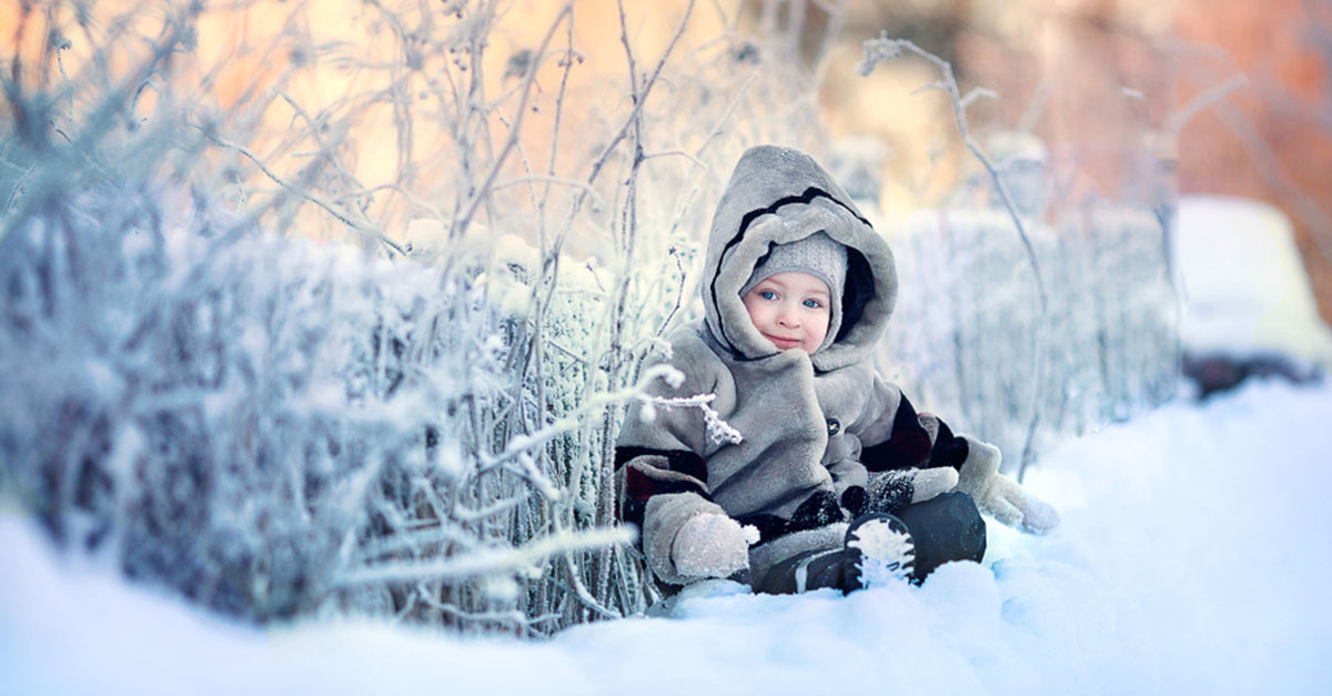 Babykleidung im Winter