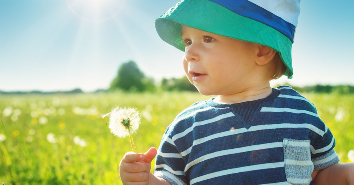 Baby anziehen im Sommer