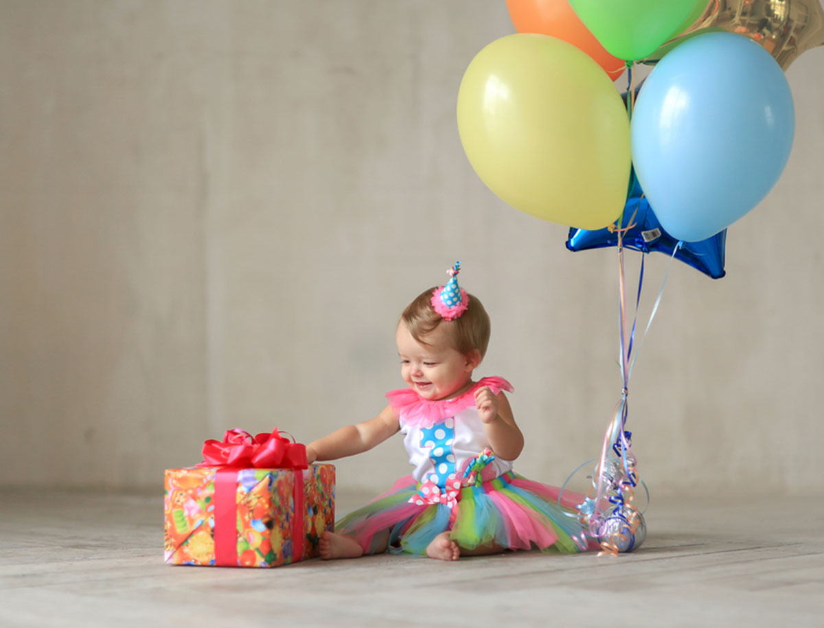 12. Monat: Happy birthday, baby!