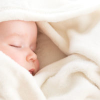 Babydecke aus Baumwolle