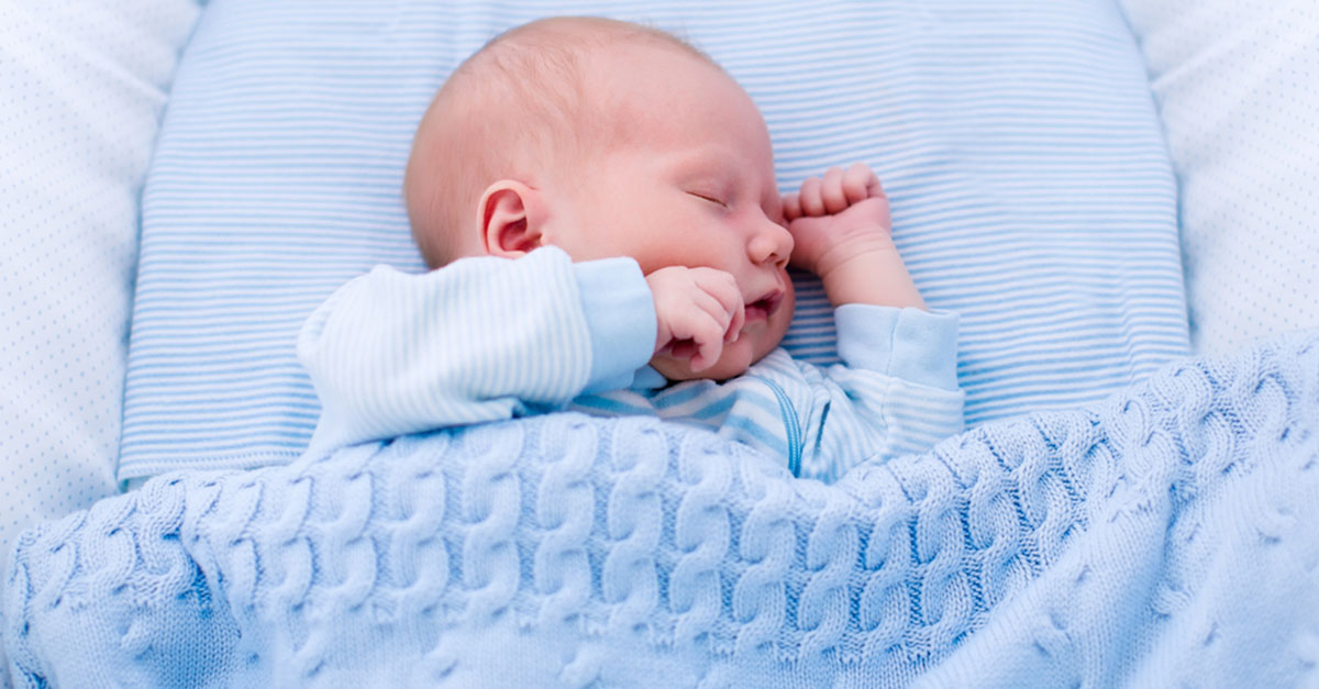 Babydecke finden