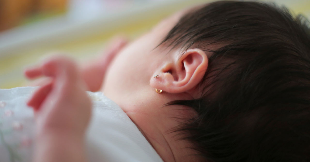 Hörscreening beim Baby