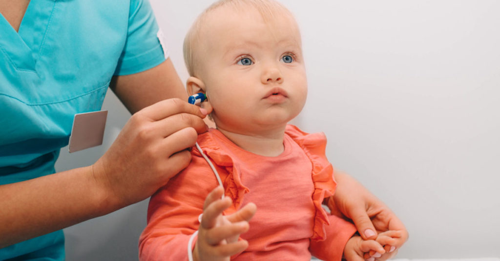 Hörscreening beim Baby