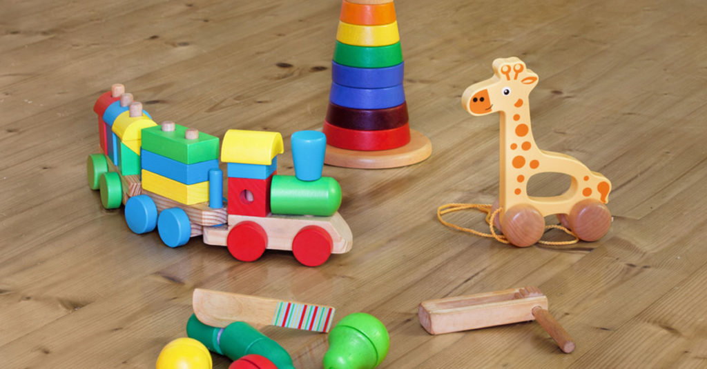 Holzspielsachen für Kinder