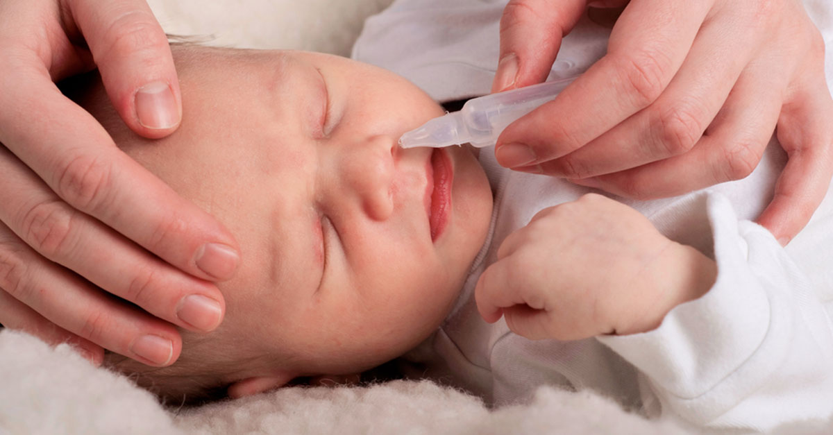 Nasenpflege beim Baby