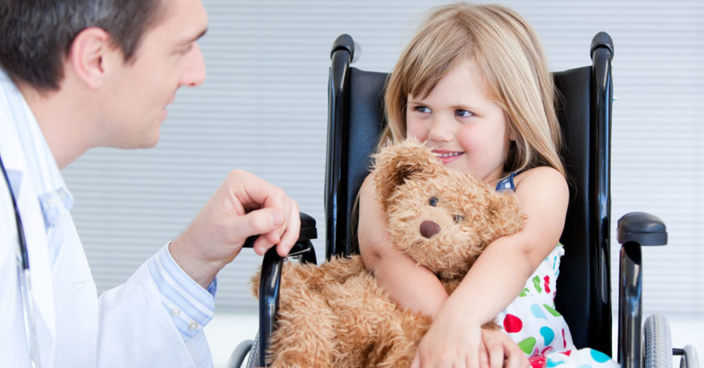 Pflegebedarf bei Kindern mit Beeinträchtigung