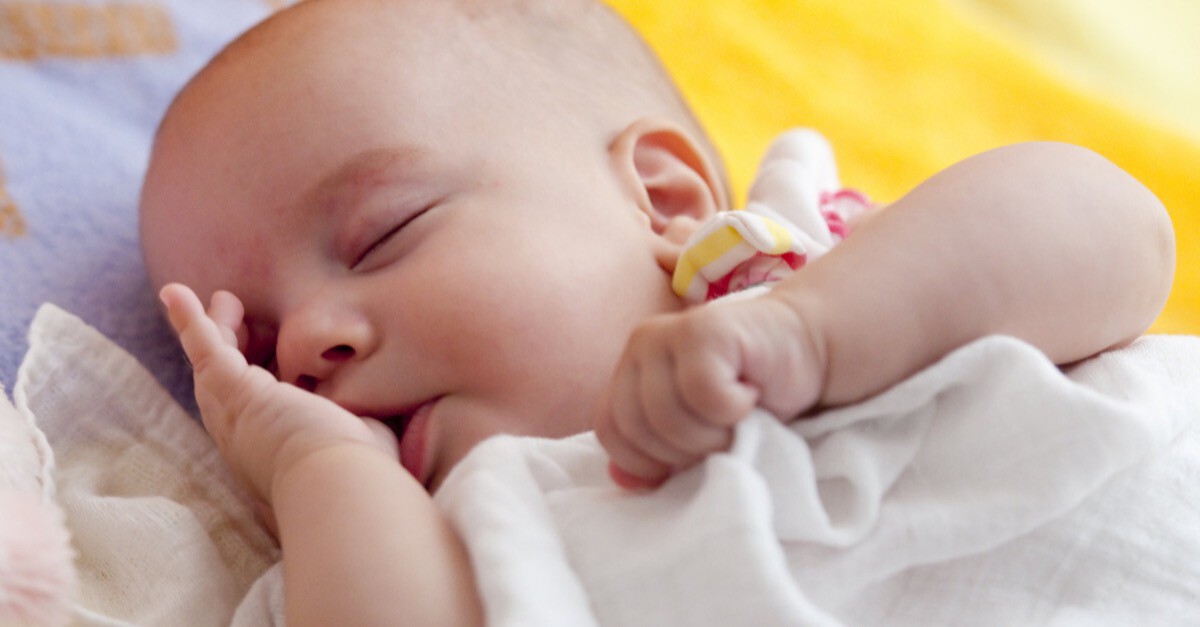 schlafendes Baby