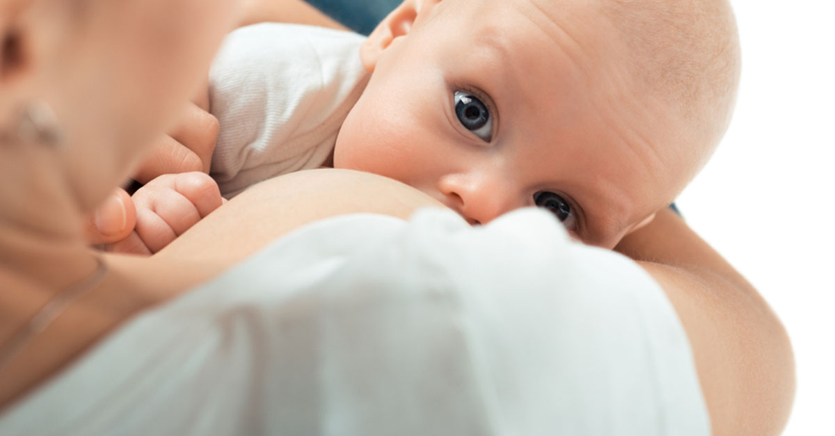 Stillen von Babys mit Spaltfehlbildung
