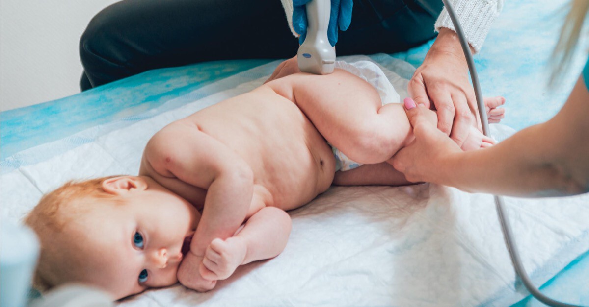 Ultraschalluntersuchung bei Baby