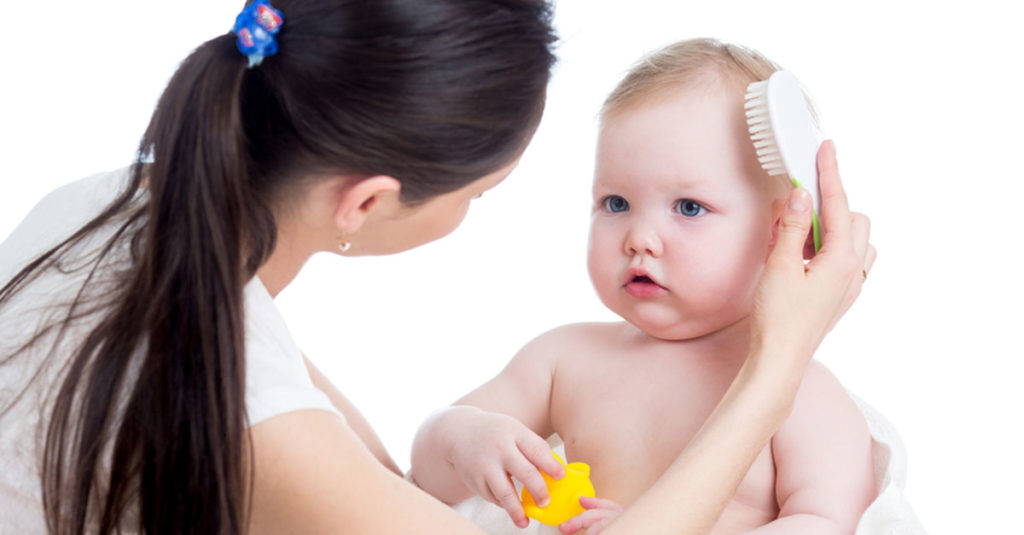 Baby-Haarpflege