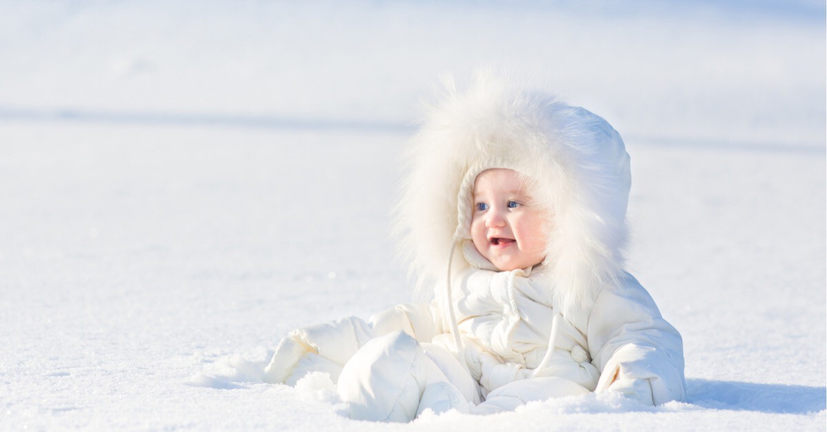 Baby Winter Sonnenschutz