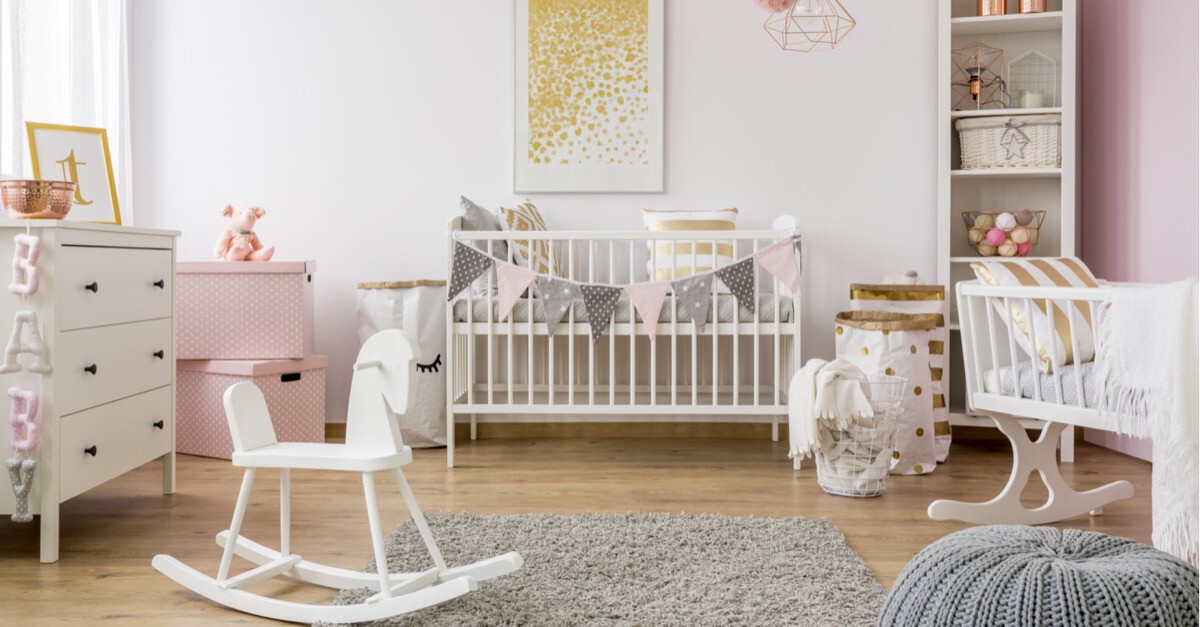 Zimmer Baby weiß