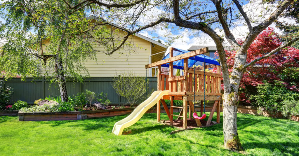 Der eigene Garten als Erlebnisspielplatz