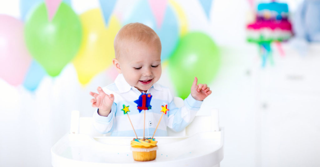 Babys erster Geburtstag