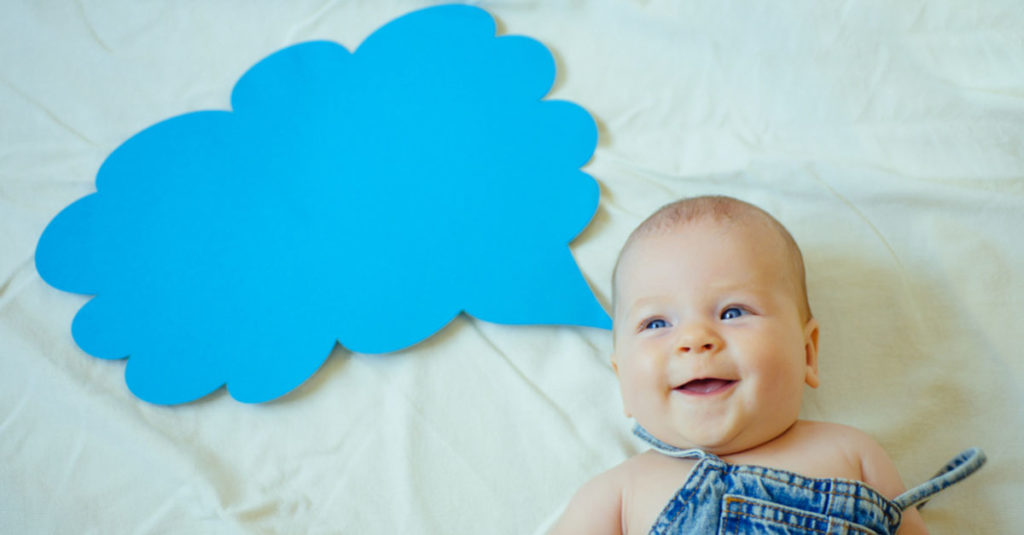 Sprechen lernen - gewaltige Entwicklung bei Kindern