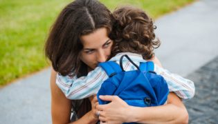 Trennungsschmerz nach der Volksschule