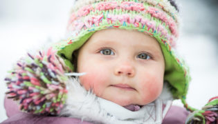 Baby anziehen im Winter